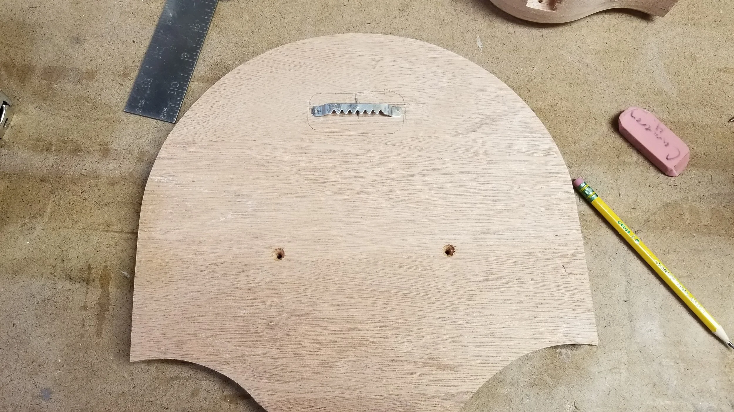 turkey fan mount — third stall woodworking